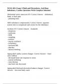 NUSA 203&colon; Exam 3 Fluid and Electrolytes&comma; Acid Base Imbalance&comma; Cardiac Questions With Complete Solutions