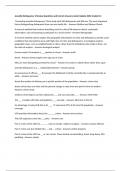 Juvenile Delinquency 2 Review Questions and Correct Answers Latest Update 2024 Graded A&plus;