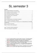 Samenvatting -  SL & TBL SEM3 LJ2