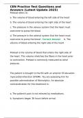CEN Practice Test Questions and Answers &lpar;Latest Update 2025&rpar;