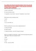 FAA PRIVATE PILOT KNOWLEDGE TEST EXAM 100 QUESTIONS WITH CORRECT DETAILED ANSWERS LATEST 2024 VERSION