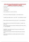 ADEX DSE EXAM 2024 QUESTIONS AND DETAILED CORRECT ANSWERS A&plus; GRADE