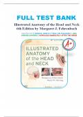 Test Bank For Illustrated Anatomy of the Head and Neck 6th Edition by Margaret J&period; Fehrenbach and Susan W&period; Herring ISBN&colon; 9780323613019 Chapter 1-12 Complete Guide&period;