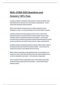 NHA- CCMA 2024 Questions and Answers 100- Pass&period;pdf
