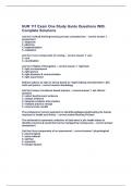 NUR 111 Exam One Study Guide Questions With Complete Solutions&period;pdf