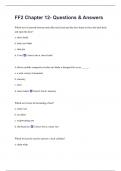 FF2 Chapter 12- Questions & Answers