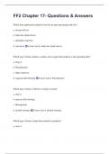FF2 Chapter 17- Questions & Answers