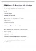 FF2 Chapter 5- Questions with Solutions