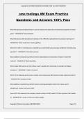 sme toolingu AM Exam Practice Questions and Answers 100&percnt; Pass