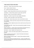 TKM WHOLE BOOK REVIEW