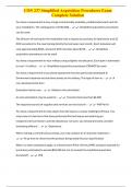 CON 237 Simplified Acquisition Procedures Exam Complete Solution