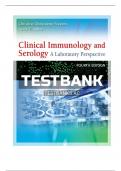 Test Bank - for Clinical Immunology and Serology A Laboratory Perspective 4th Edition by Christine Dorresteyn Stevens&comma; All Chapters &vert; Complete  A&plus; Guide