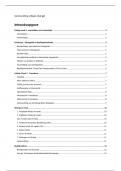 Samenvatting MSU&comma; minor sportfysiotherapie