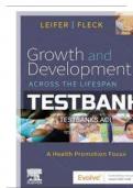 Completed Test Bank For Growth and Development Across the Lifespan 3rd Edition by Leifer&excl; RATED A&plus;