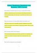 Career Readiness Questions and  Answers 100&percnt; Correct