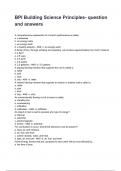 BPI Building Science Principles- question and answers 2025&sol;2026
