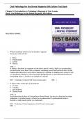 Oral Pathology for the Dental Hygienist 8th Edition Test Bank by Olga A&period; C&period; Ibsen &comma; Scott Peters