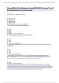CompTIA A&plus; Certification Exam 220-1001 Practice Test 5 Exam Questions and Answers&period;