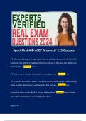Sport First AID ASEP Answers&sol; 115 Quizzes&period;  