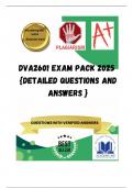 DVA2601 EXAM PACK 2025  &lbrace;DETAILED QUESTIONS AND ANSWERS &rcub;