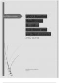 WGU Applied Healthcare Statistics questions and verified answerss