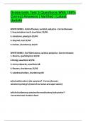 Grassroots Test 5 Questions With 100&percnt; Correct Answers &vert; Verified &vert; Latest Update