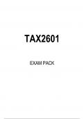 TAX2601 EXAM PACK 2024&period;