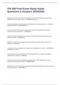 ITN 260 Final Exam Study Guide Questions & Answers 2024&sol;2025