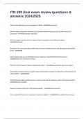 ITN 200 final exam review questions & answers 2024&sol;2025