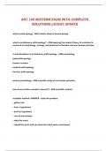ANT 100 MIDTERM EXAM WITH COMPLETE SOLUTIONS LATEST UPDATE