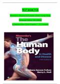 Test Bank Memmlers Structure and Function of the Human Body 14th Edition Cohen&vert;&vert;ISBN NO-10&comma;1496380509&vert;&vert;ISBN NO-13&comma;978-1496380500&vert;&vert;Complete Guide&vert;&vert;Latest Update