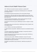 Indiana Life and Health Producer Exam