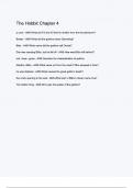The Hobbit Chapter 4&period; exam questions with correct answers with complete A&plus;solution 2024&sol;2025 