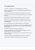 The Hobbit Review exam questions with correct answers with complete A&plus;solution 2024&sol;2025 