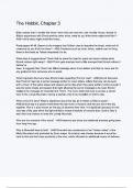 The Hobbit&comma; Chapter 3&period; exam questions with correct answers with complete A&plus;solution 2024&sol;2025 
