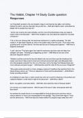 The Hobbit&comma; Chapter 14 Study Guide question Responses