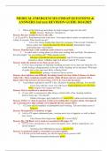 MEDICAL EMERGENCIES FISDAP QUESTIONS & ANSWERS 3rd test&semi; REVISION GUIDE 2024 2025&period;