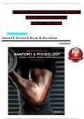 TEST BANK For Principles of Anatomy and Physiology&comma; 16th Edition by Gerard J&period; Tortora&comma; Verified Chapters 1 - 29&comma; Complete Newest Version