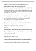 CLST 103 Exam Questions and Correct Answers Latest Update 2024 &lpar;Already Passed&rpar;
