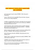 ALL IHOP COMBINED PACKAGED EXAMS WITH ALL QUESTIONS AND 100&percnt; VERIFIED ANSWERS