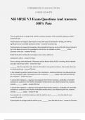 NH MPJE V3 Exam Questions And Answers 100&percnt; Pass
