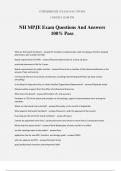 NH MPJE Exam Questions And Answers 100&percnt; Pass
