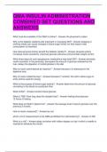 QMA INSULIN ADMINISTRATION COMBINED SET QUESTIONS AND ANSWERS 