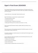 Egan's Final exam 2024&sol;2025 with 100&percnt; correct answers