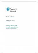 JUNE 2024 MECHANICS PAPER 3 Marking Scheme