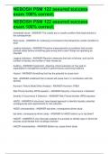 NEBOSH PSM 122 assured success exam 100&percnt; correct&period;
