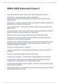 RMIN 4000 Edmunds Exam 2 Questions and Answers 100&percnt; correct