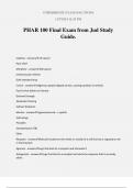 PHAR 100 Final Exam from Jud Study Guide&period;