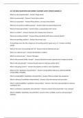 ACC 100 EXAM QUESTIONS AND CORRECT ANSWERS LATEST UPDATE GRADED A&plus;