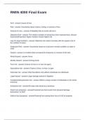 RMIN 4000 Final Exam Questions and Answers 100&percnt; Solved